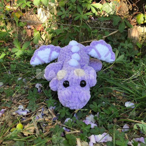 Peluche Bébé Dragon au crochet faite main - Kawami